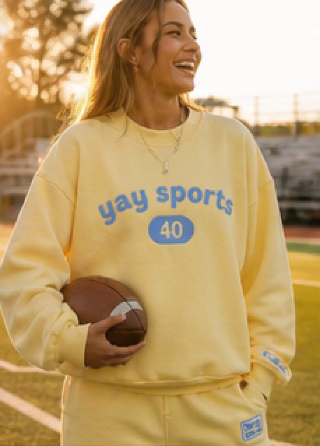 Yay Sports 40 Crewneck